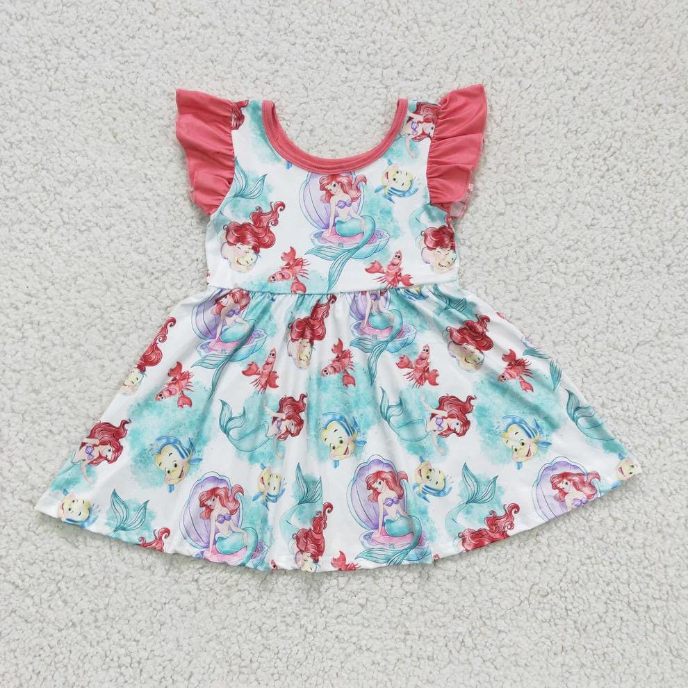 Mermaid Birthday Twirl Dress