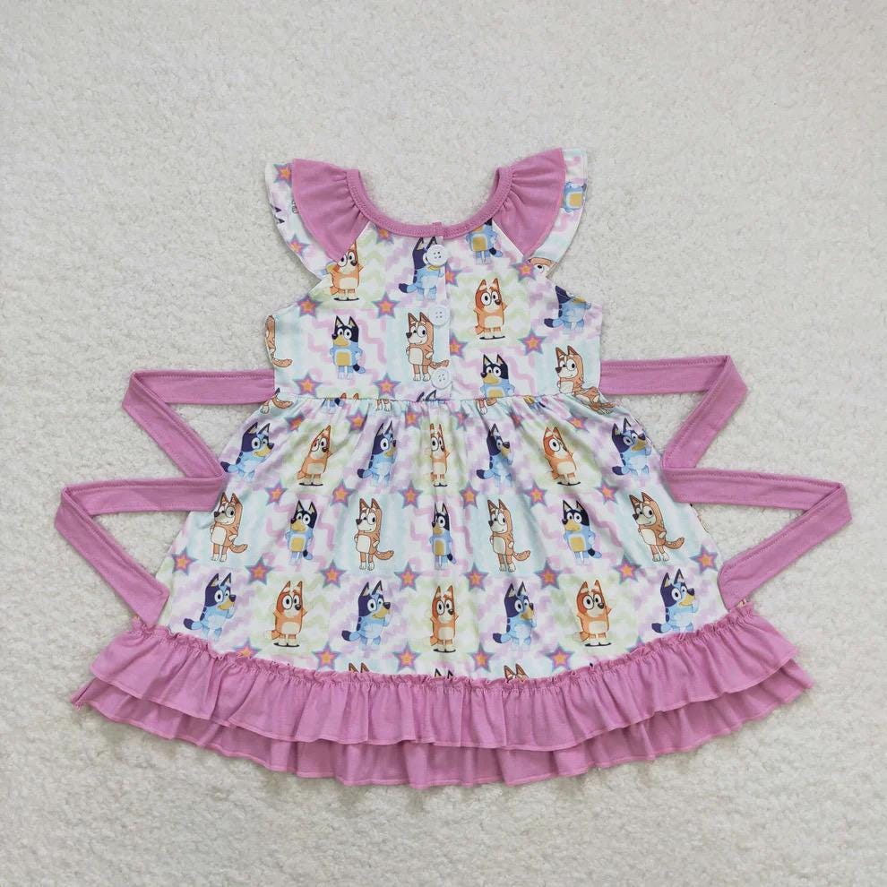 Blue Dog Bluey Twirl Dress