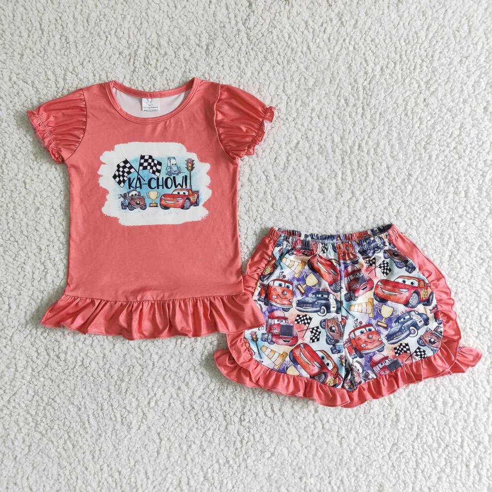 Cars Shorts Set