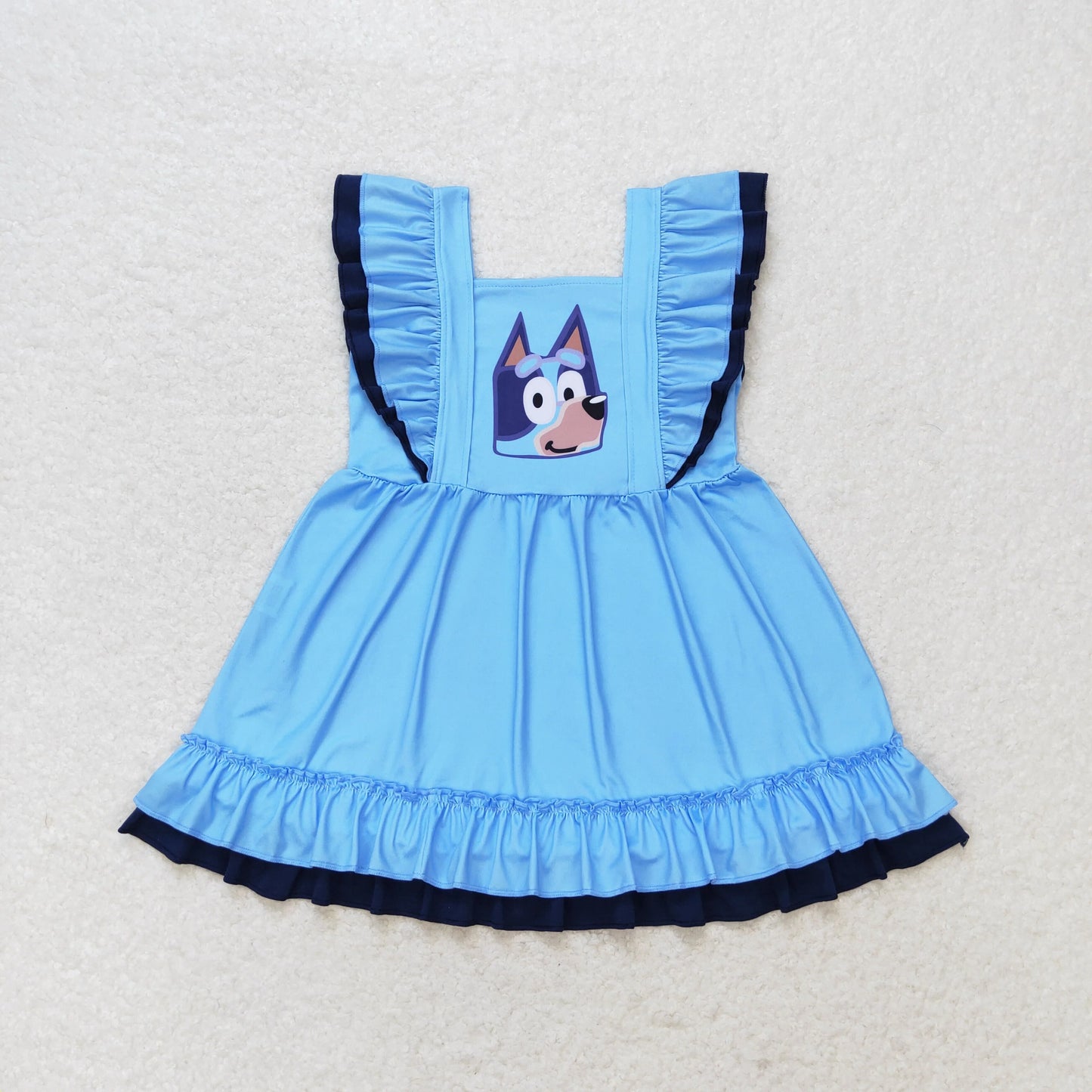 Bluey Ruffle Dress