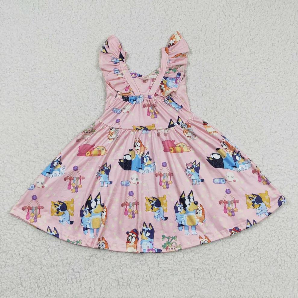 Blue Dog Bluey Twirl Dress