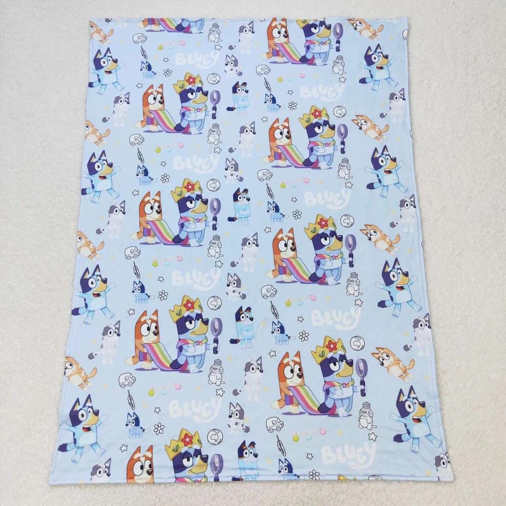 Blue Dog Bluey Blanket