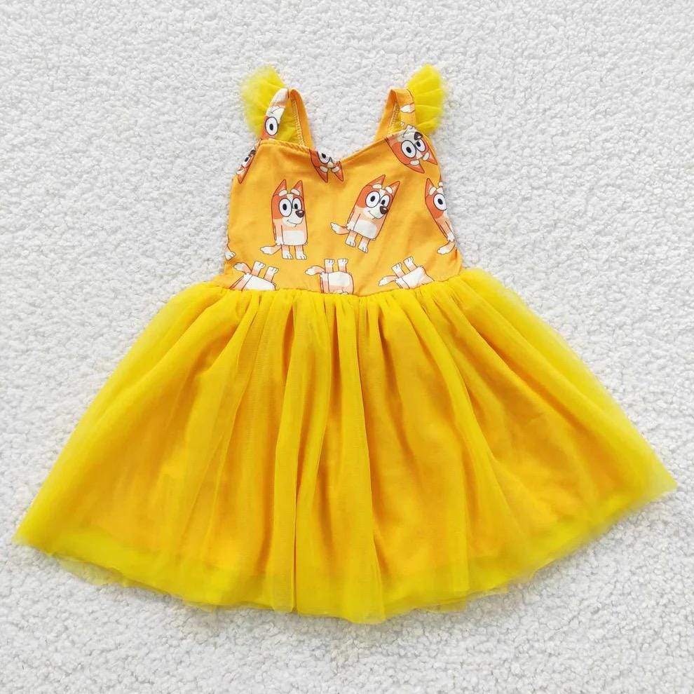 Yellow Dog Bingo Tulle Dress