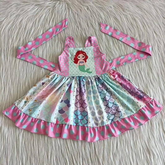 Pink Mermaid Birthday Dress