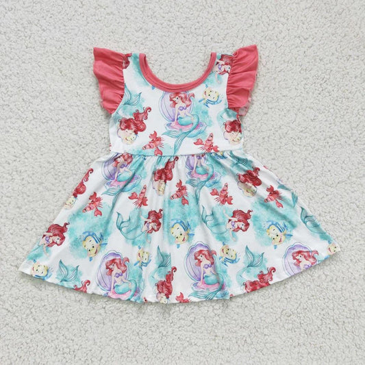 Mermaid Birthday Twirl Dress
