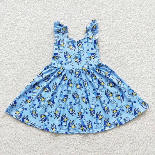 Blue Dog Bluey Twirl Dress
