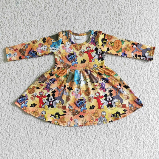 Halloween Theme Park Character Twirl Dress