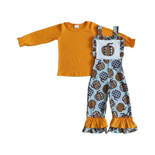 Pumpkin Overall Set