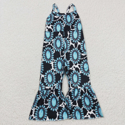 Western Turquoise Jumpsuit