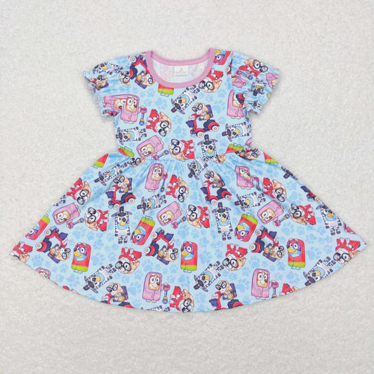 Blue Dog Bluey Twirl Dress