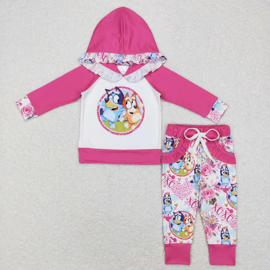 Cartoon Blue Dog Outfit