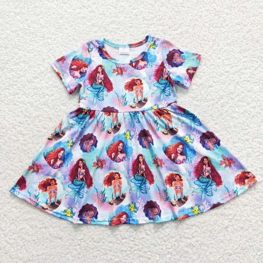 Mermaid Birthday Twirl Dress