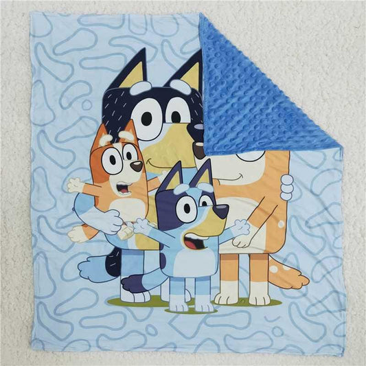 Blue Dog Bluey Blanket