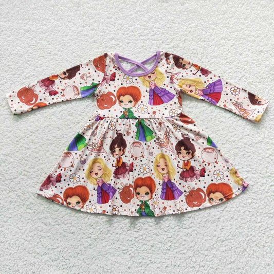 Hocus Pocus Halloween Twirl Dress