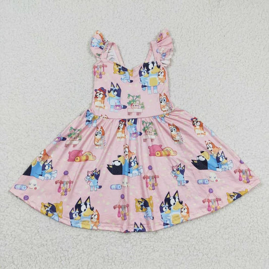 Blue Dog Bluey Twirl Dress